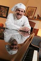 Firenze   Lo Chef Jeff Thickman nella sua casa di Roveta Foto Gianluca Moggi /Massimo Sestini